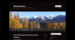 Desktop Screenshot of muzzlestation.co.nz