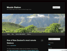 Tablet Screenshot of muzzlestation.co.nz